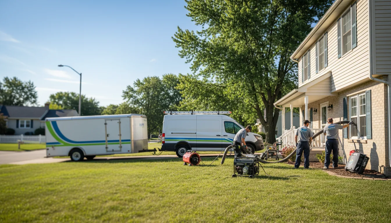 Flooded Basement Restoration And Cleanup With Repair in Greenleaf, KS near me